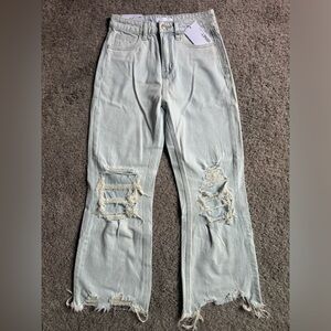 NWT VERVET Flare Light Blue Jeans